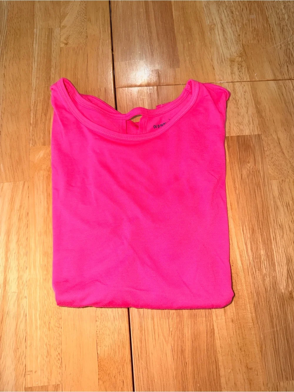 Old Navy Girls Bright Pink Tank Top